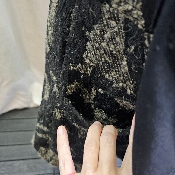 Art Of Cloth Homemade Shag Bark Lucy Wool Blend Vest Size Small - Picture 10 of 11